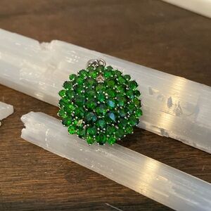 Chrome Diopside Pendant for Crafts